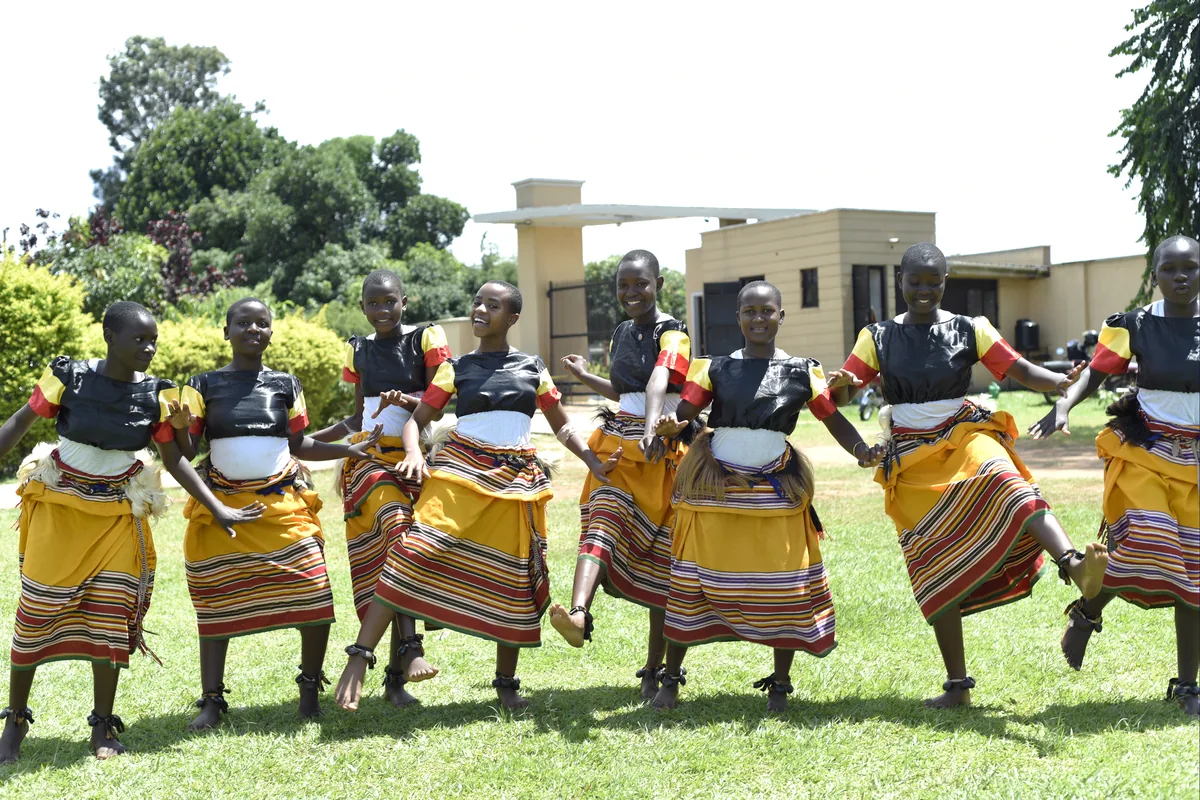 Students performing during Cultural Day
