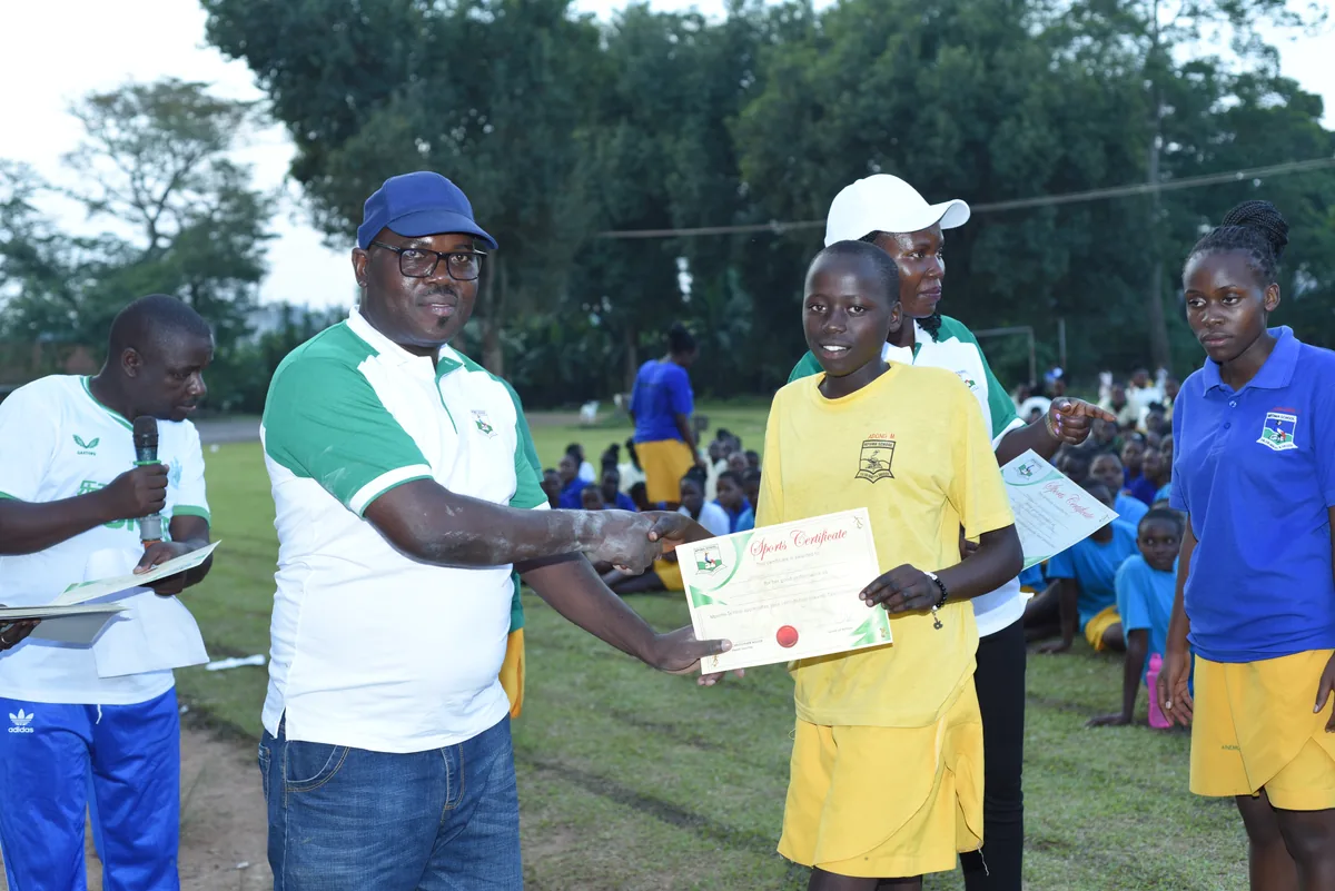 Sports awarding at Mpoma Girls School